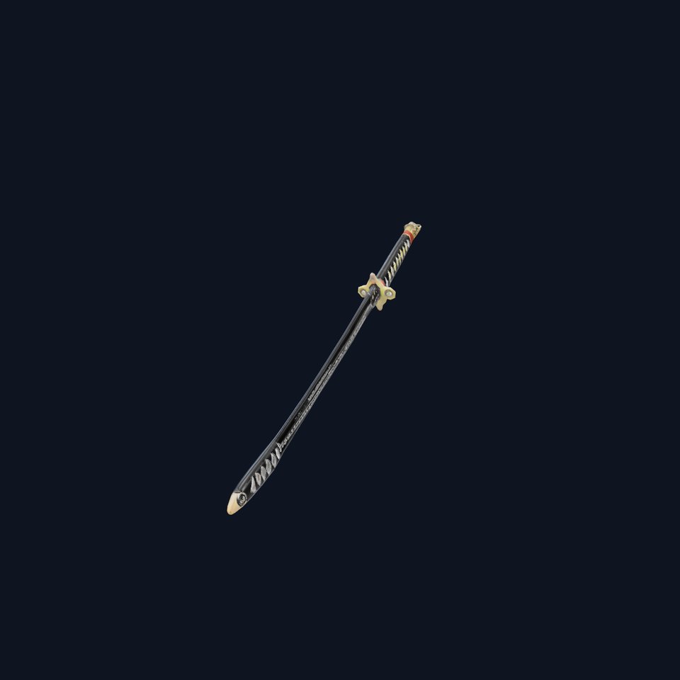 Samurai Katana model pack